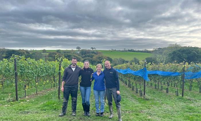 Team Velfrey post-harvest